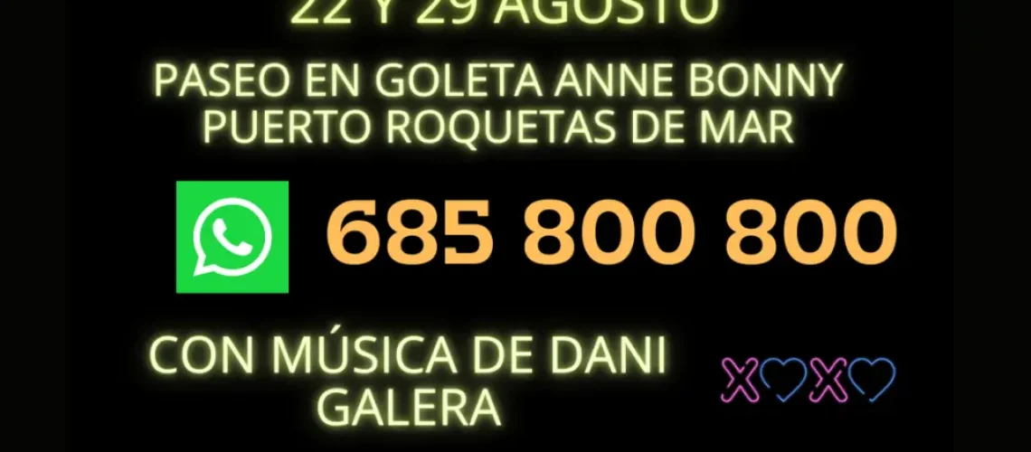 🎶⚓ Paseo, Cena y Concierto en Barco en Roquetas de Mar 🌊